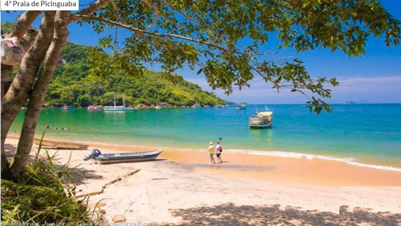 Apartamento Ubatuba - Praia Grande - 80M Da Praia - Ate 8 Pessoas - Praia Grande Ubatuba - 2 Quartos Exterior foto